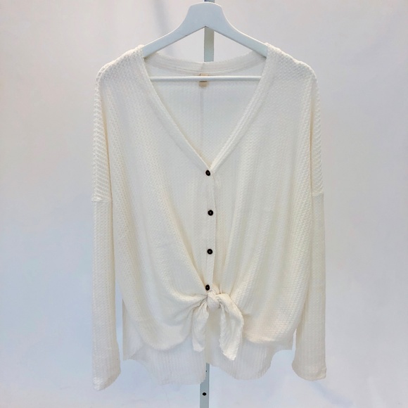 !NEW! LYNN Thermal Button Down Sweater - Picture 7 of 8